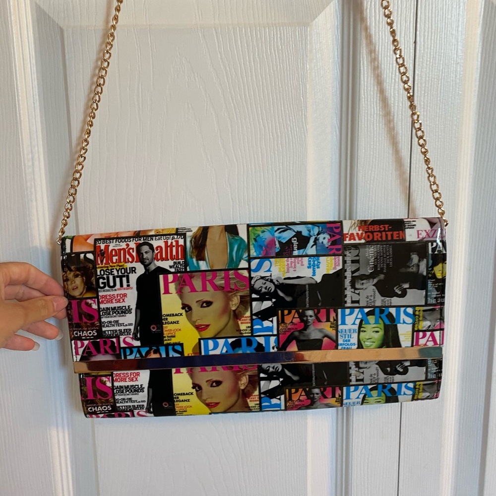 Magazine Cover purse